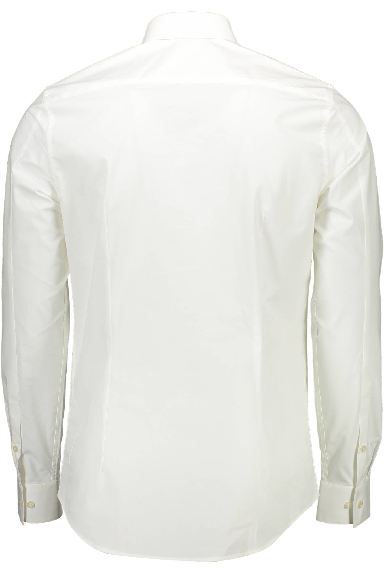 CALVIN KLEIN MENS WHITE LONG SLEEVE SHIRT