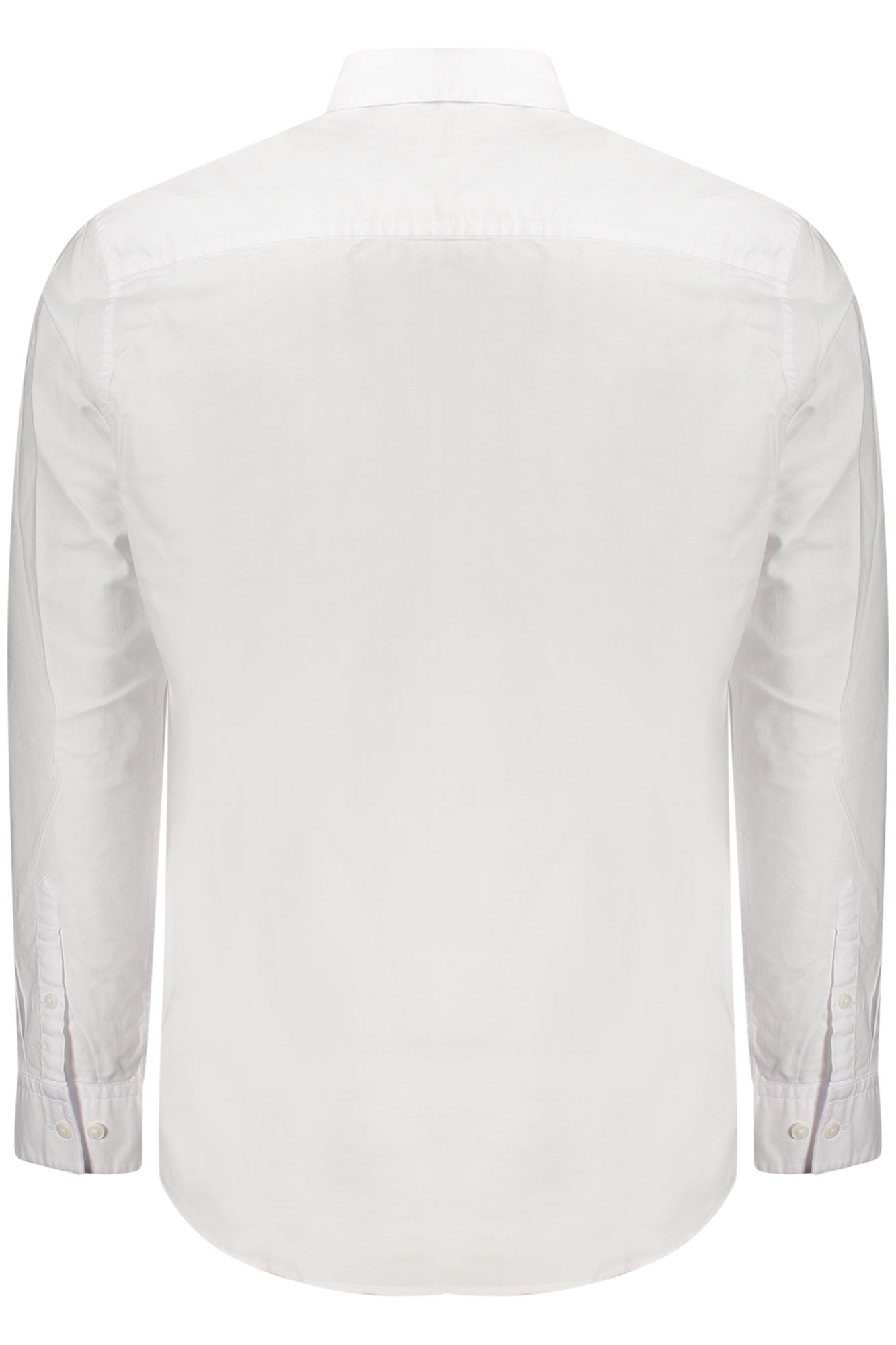 CALVIN KLEIN MENS LONG-SLEEVED SHIRT WHITE