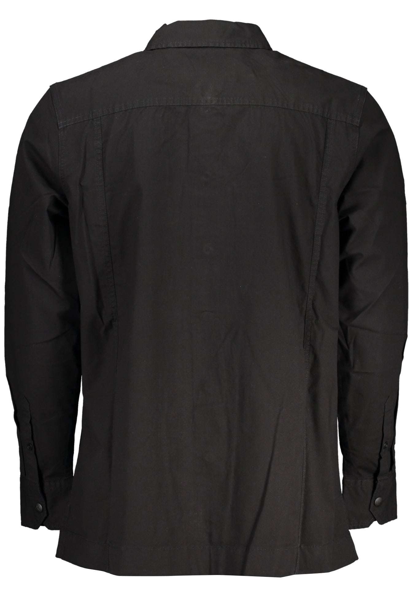 CALVIN KLEIN MENS BLACK LONG SLEEVE SHIRT