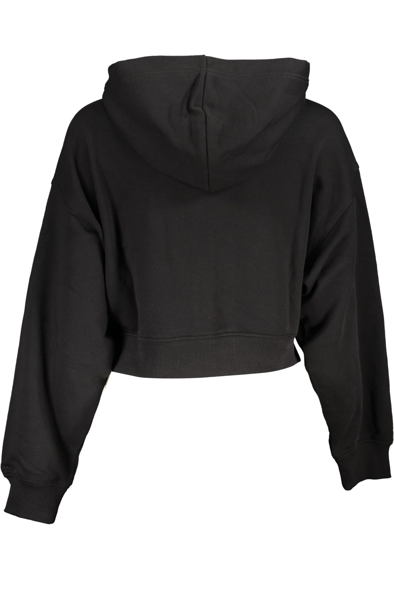 CALVIN KLEIN WOMENS BLACK ZIP SWEATSHIRT