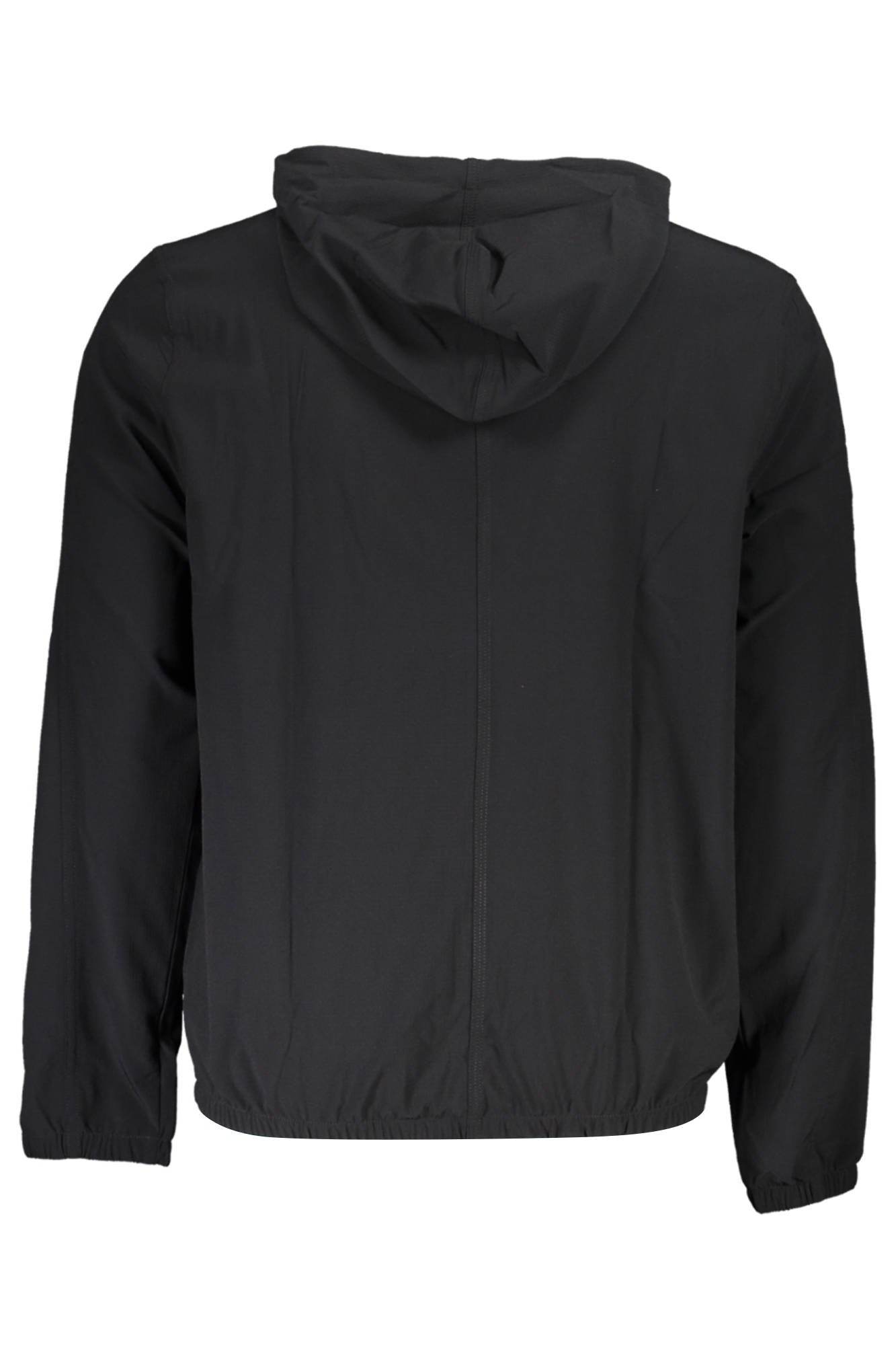 CALVIN KLEIN MENS BLACK ZIPPED SWEATSHIRT