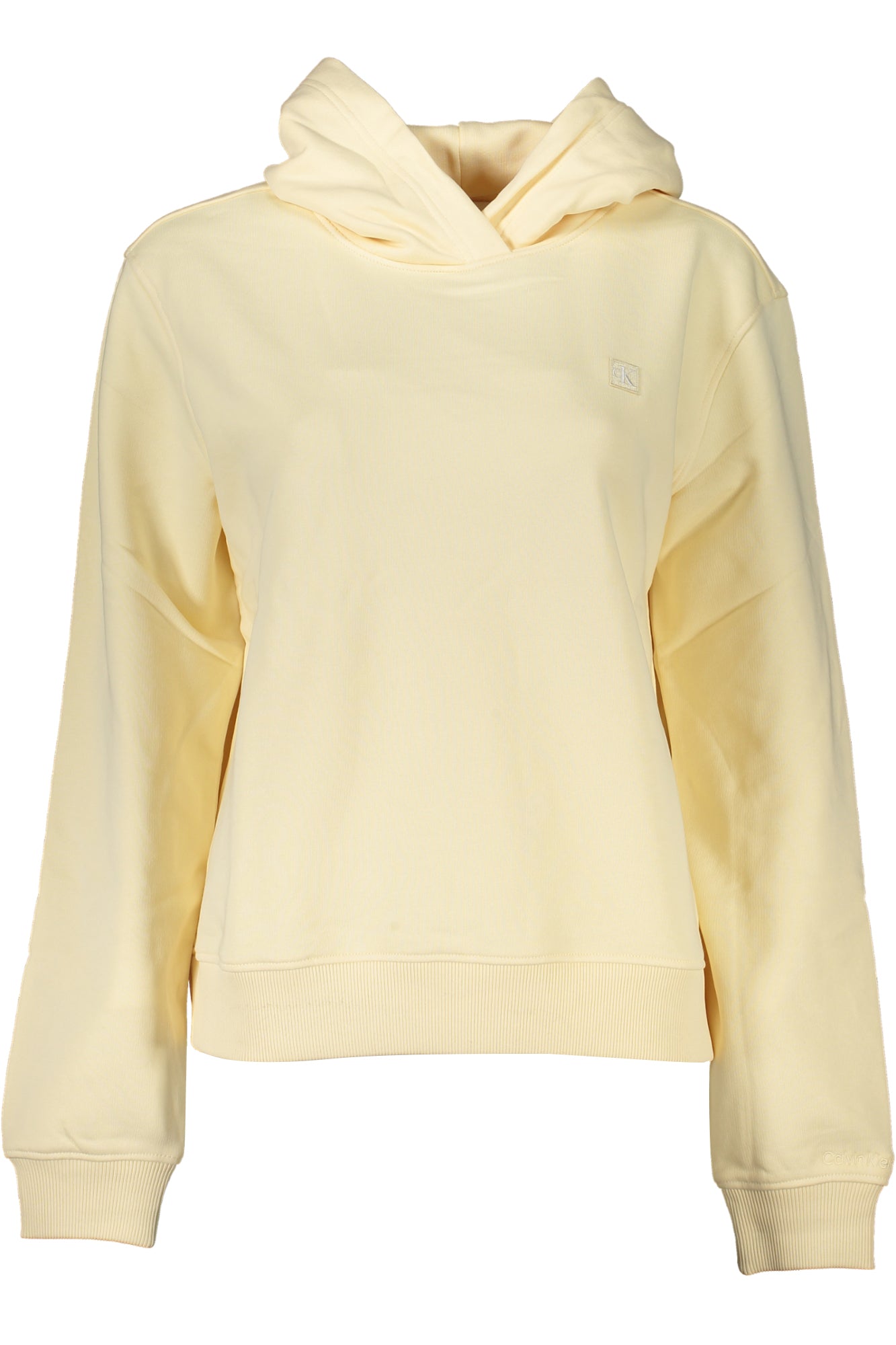 CALVIN KLEIN WOMENS ZIPLESS SWEATSHIRT BEIGE