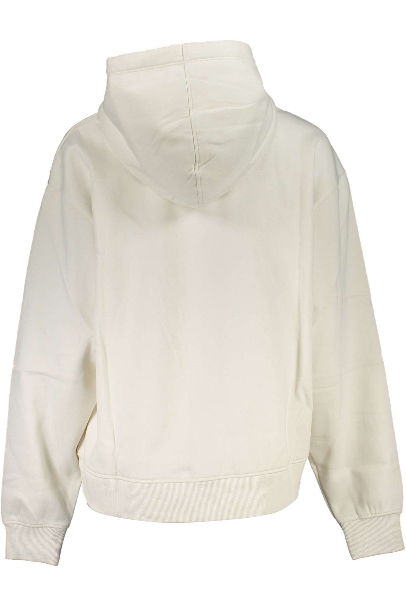 CALVIN KLEIN WOMENS ZIPLESS SWEATSHIRT WHITE