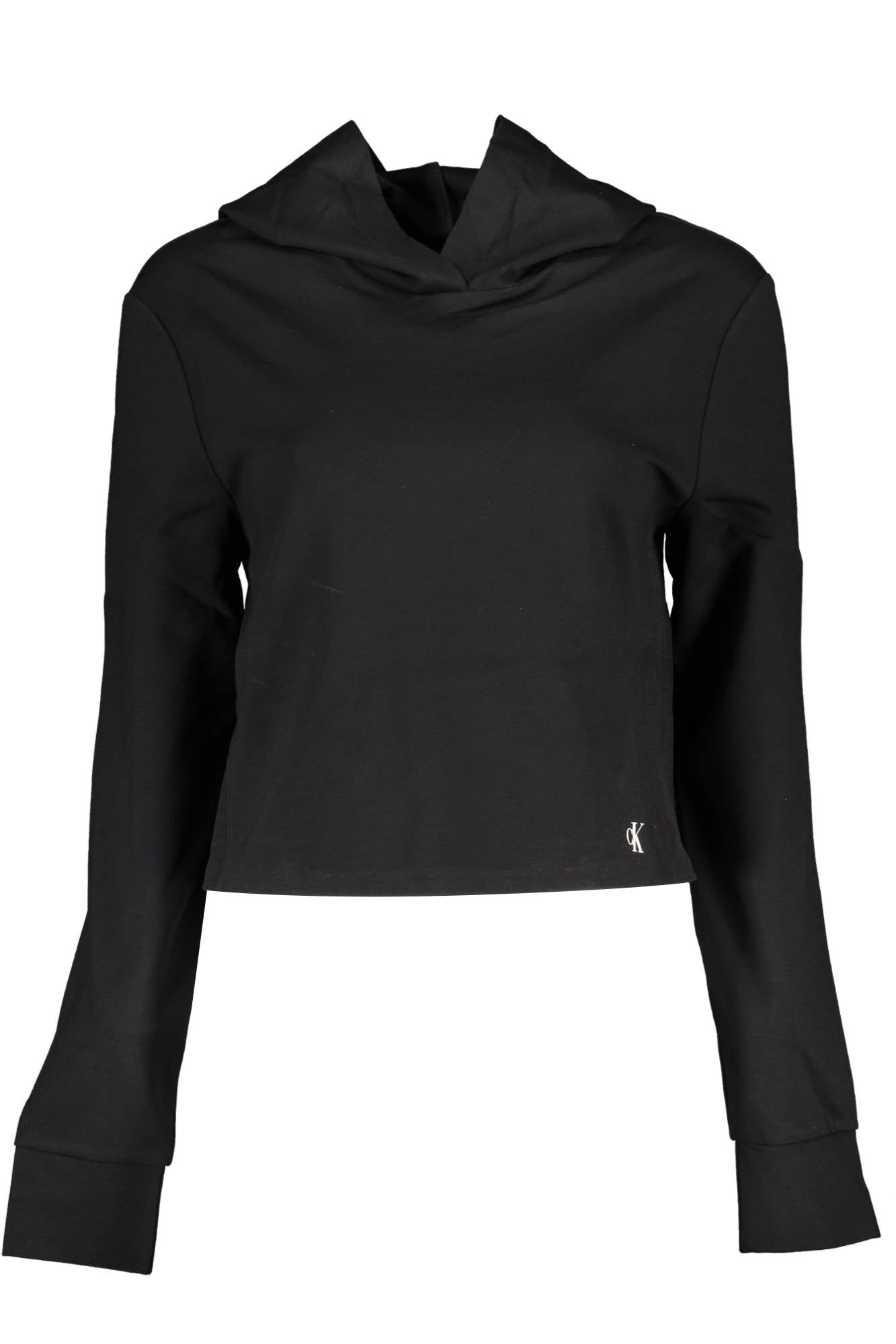 CALVIN KLEIN WOMENS SWEATSHIRT WITHOUT ZIP BLACK