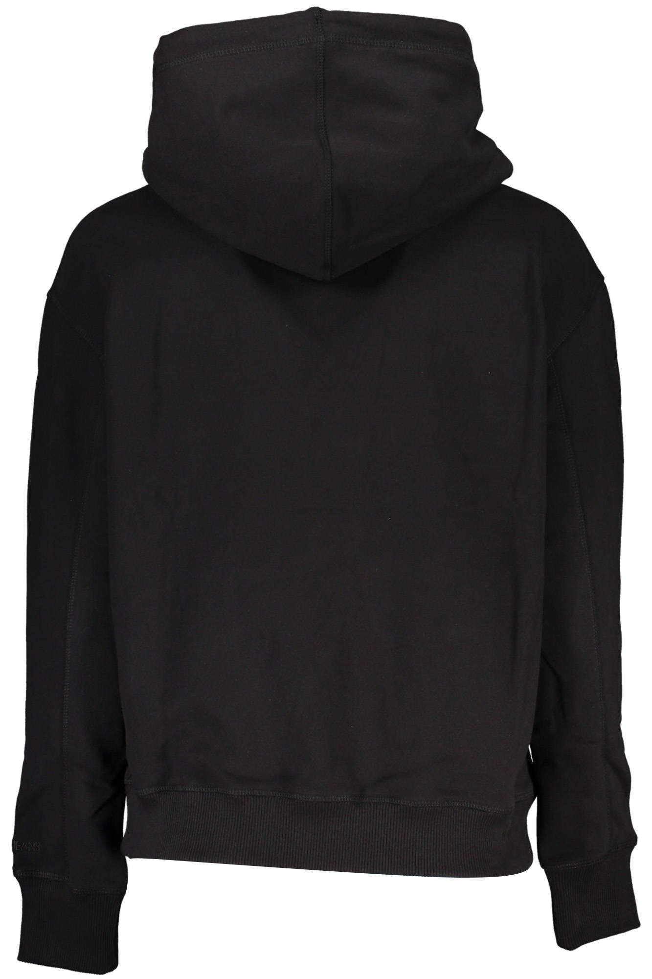 CALVIN KLEIN WOMENS ZIPLESS SWEATSHIRT BLACK