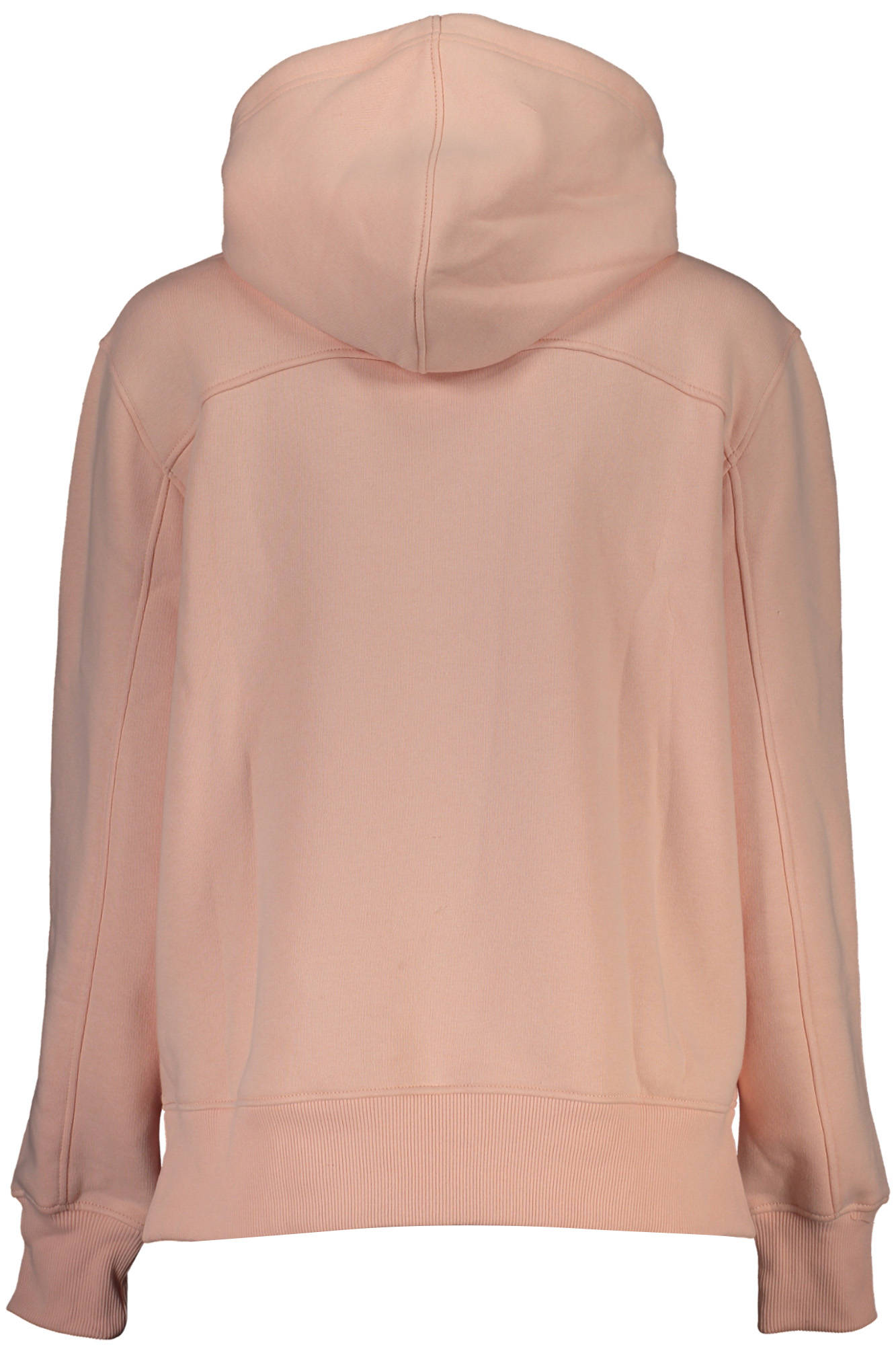 CALVIN KLEIN WOMENS PINK ZIPLESS SWEATSHIRT