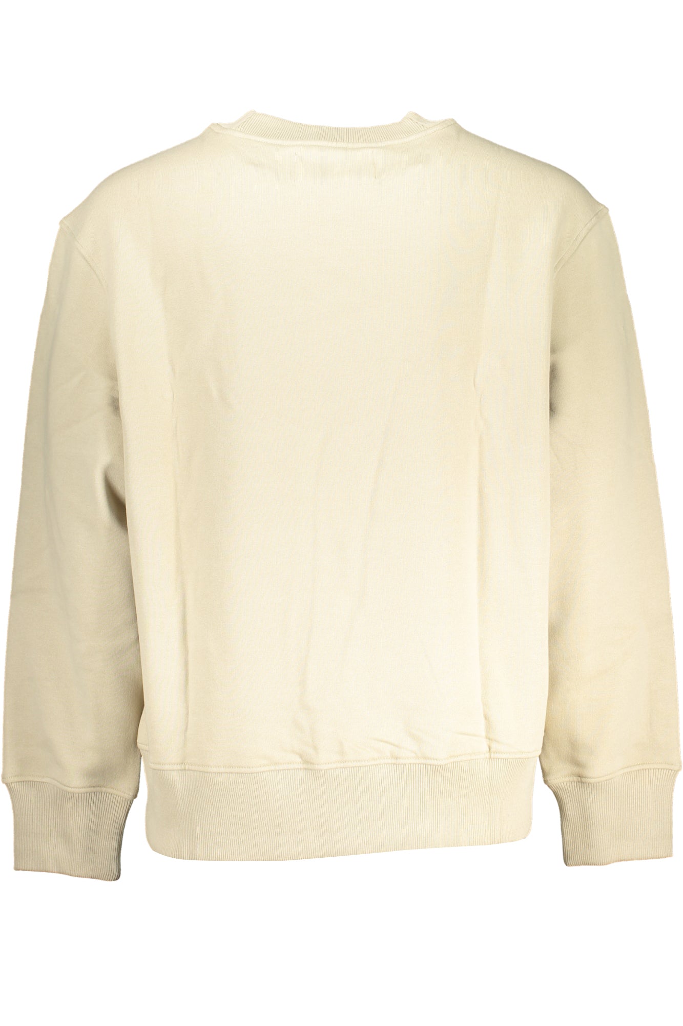 CALVIN KLEIN MENS BEIGE ZIPLESS SWEATSHIRT