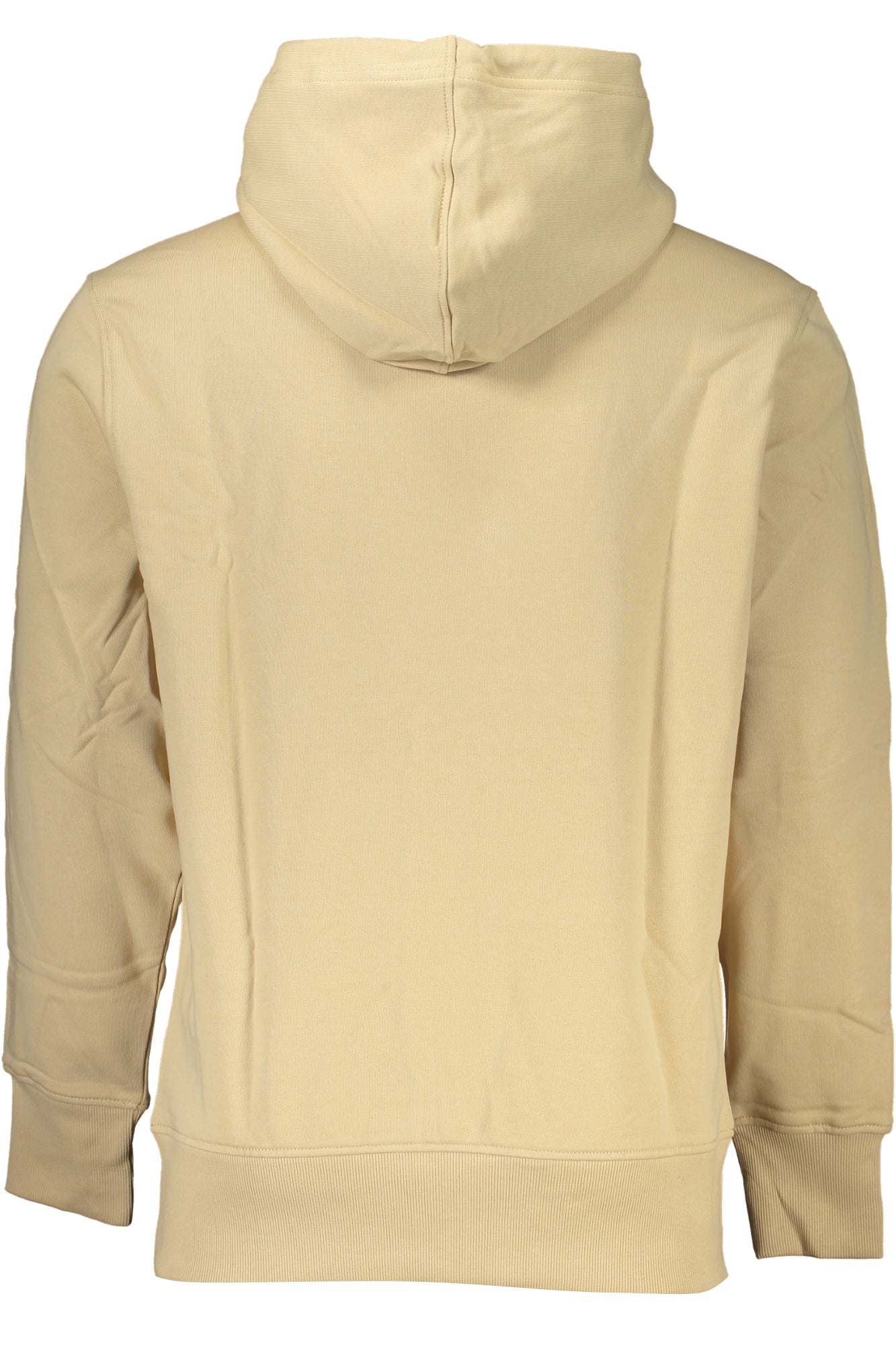 CALVIN KLEIN MENS BEIGE ZIPLESS SWEATSHIRT