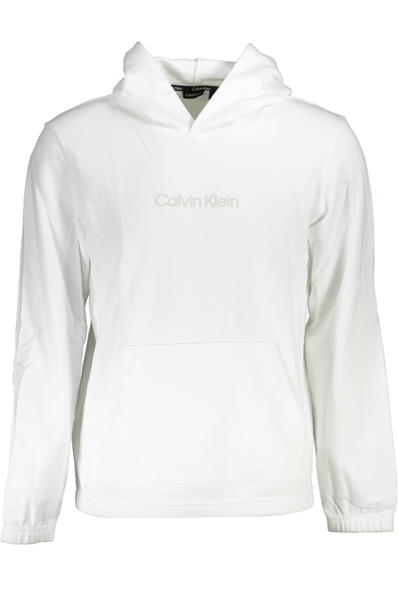 CALVIN KLEIN WHITE MENS SWEATSHIRT WITHOUT ZIP