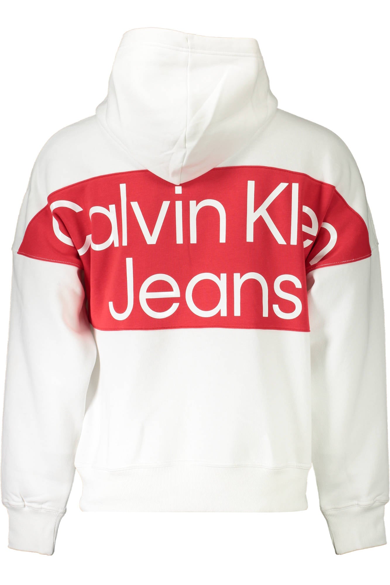 CALVIN KLEIN WHITE MENS SWEATSHIRT WITHOUT ZIP