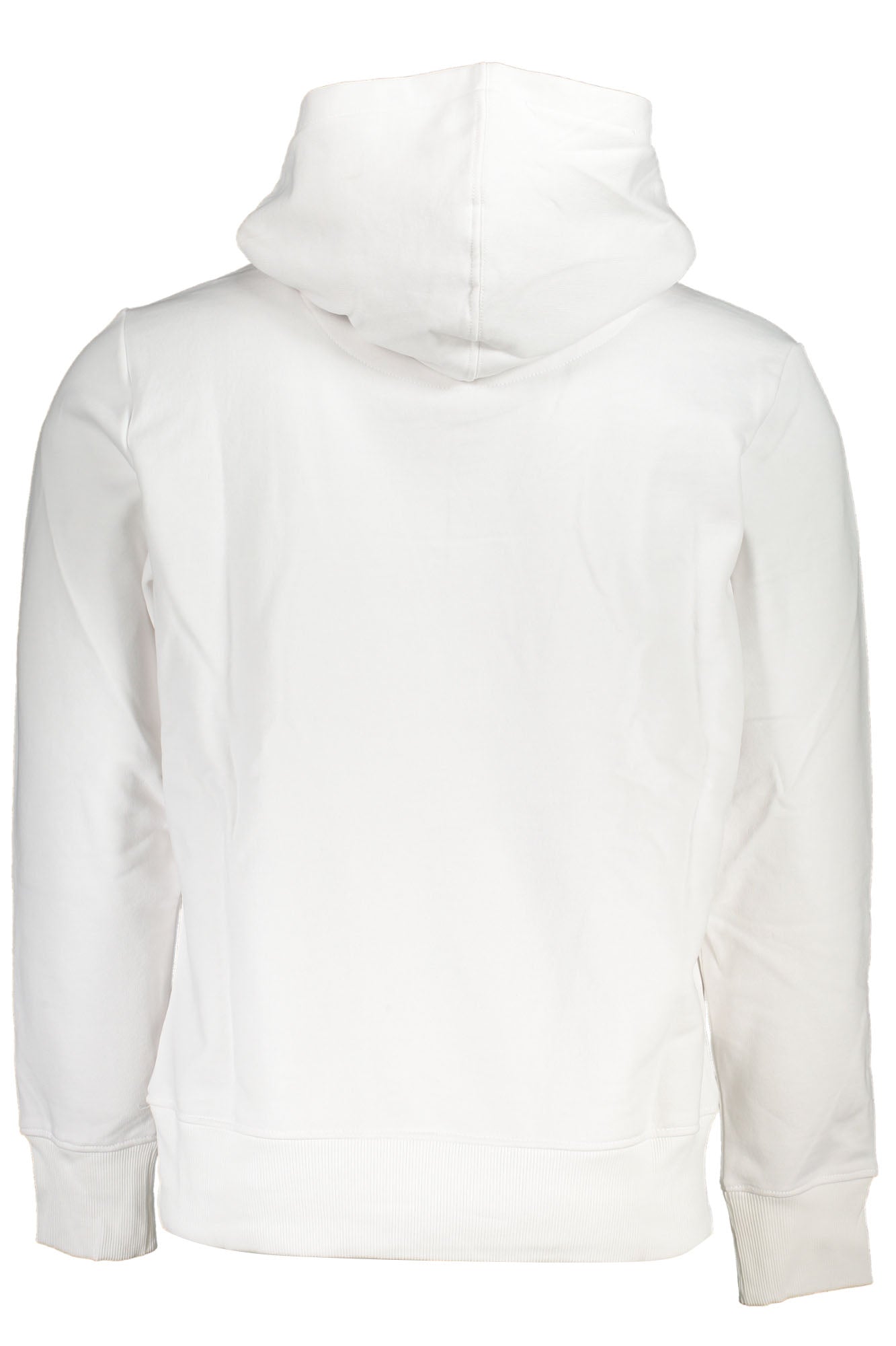 CALVIN KLEIN MENS WHITE ZIPLESS SWEATSHIRT