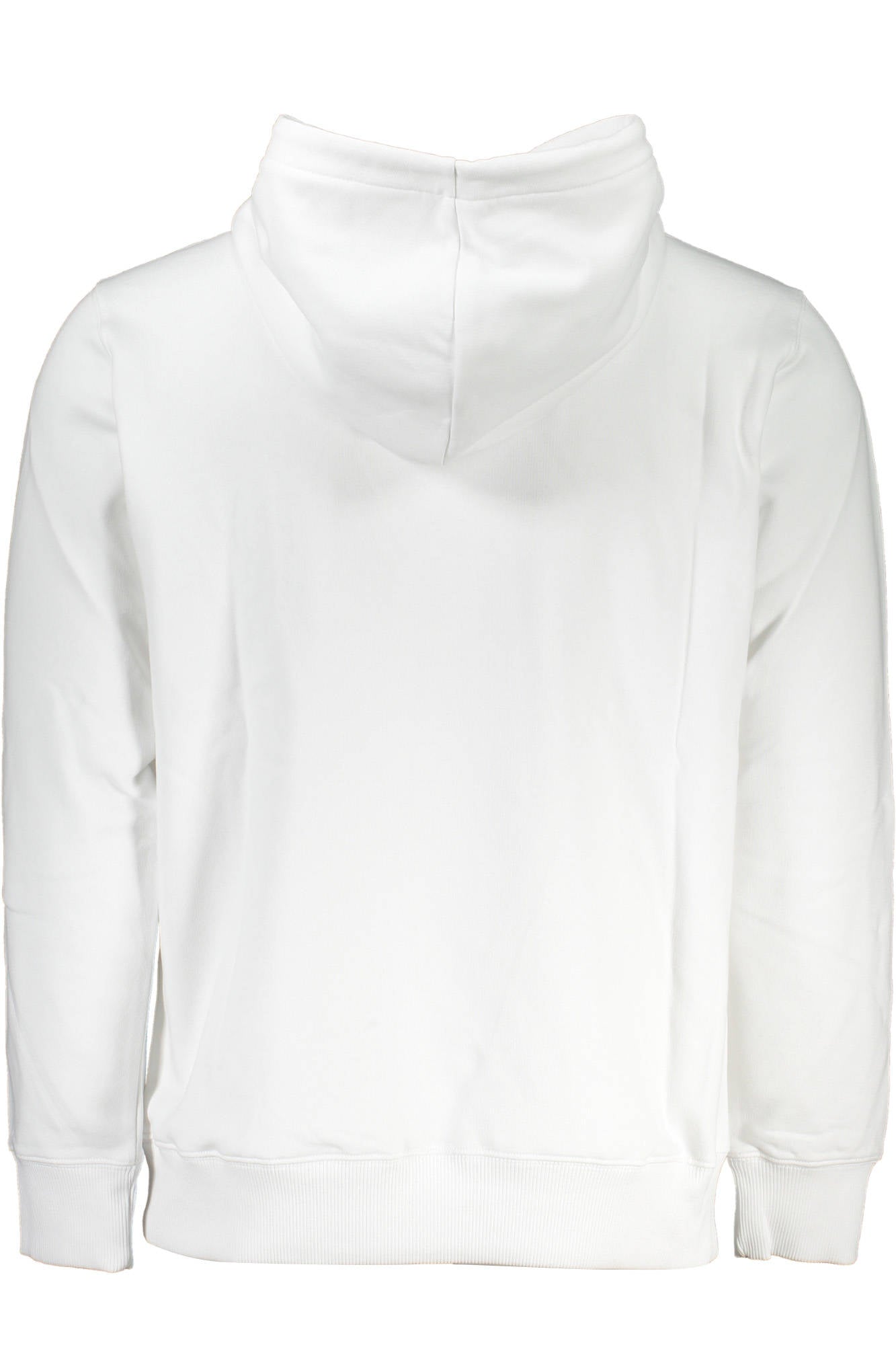 CALVIN KLEIN MENS WHITE ZIPLESS SWEATSHIRT
