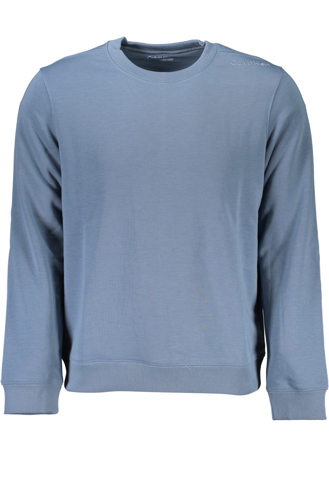 CALVIN KLEIN MENS BLUE ZIPLESS SWEATSHIRT