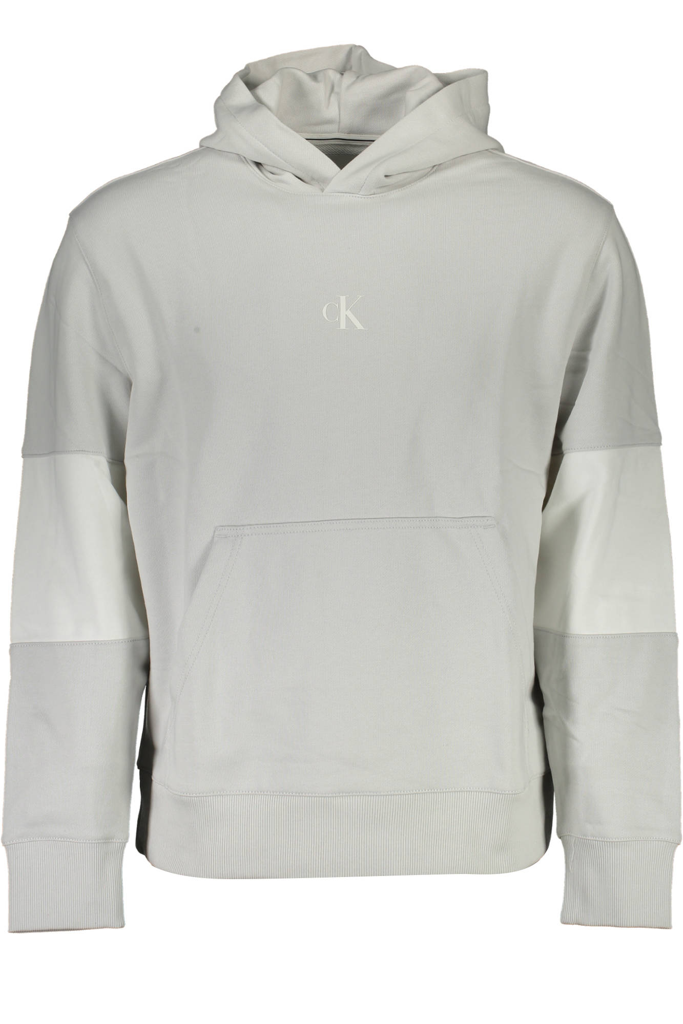 CALVIN KLEIN SWEATSHIRT WITHOUT ZIP GRAY MAN