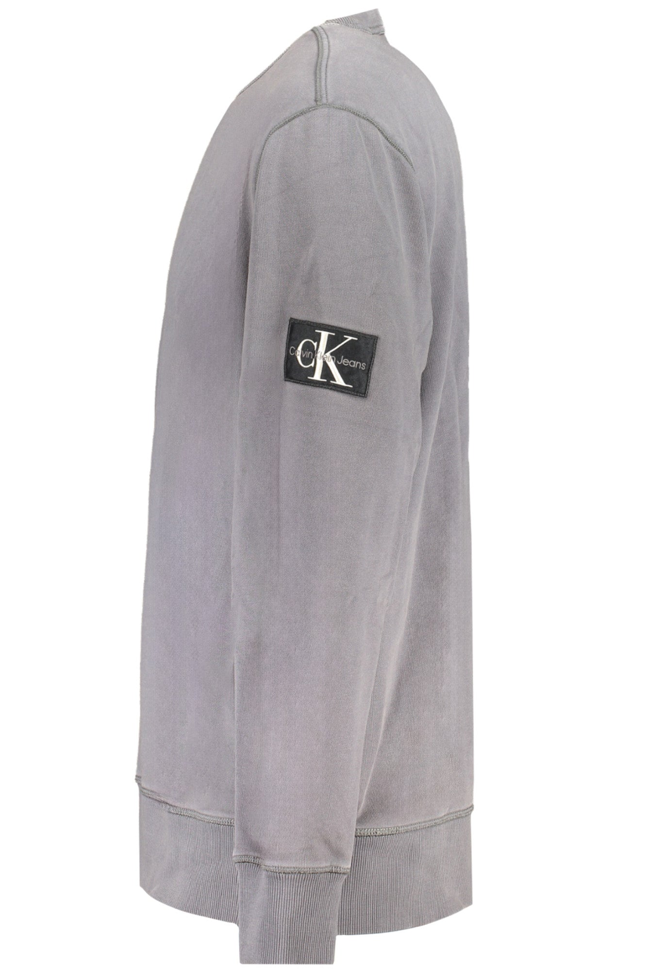 CALVIN KLEIN MENS GRAY ZIPLESS SWEATSHIRT
