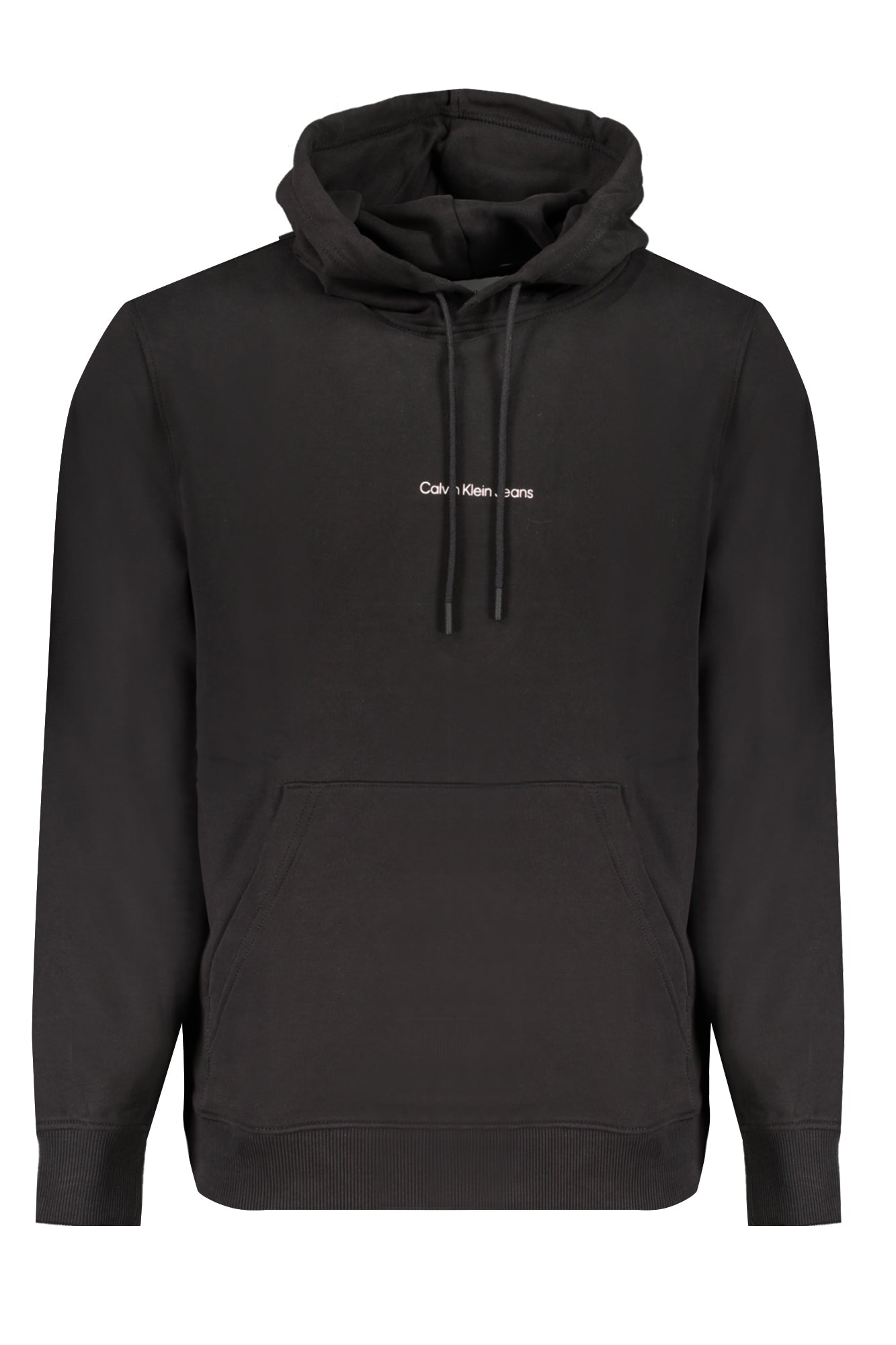 CALVIN KLEIN MENS BLACK ZIPLESS SWEATSHIRT
