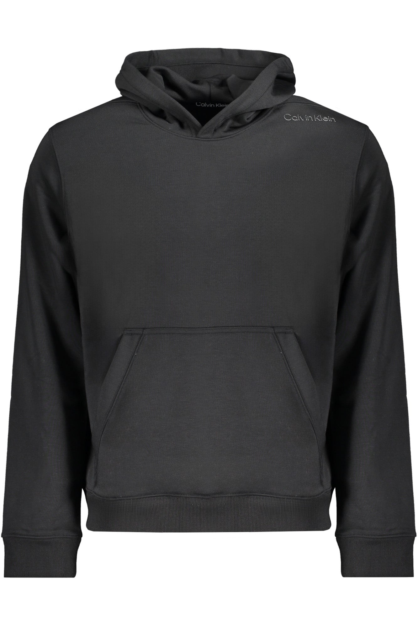 CALVIN KLEIN MENS BLACK ZIP-UP SWEATSHIRT