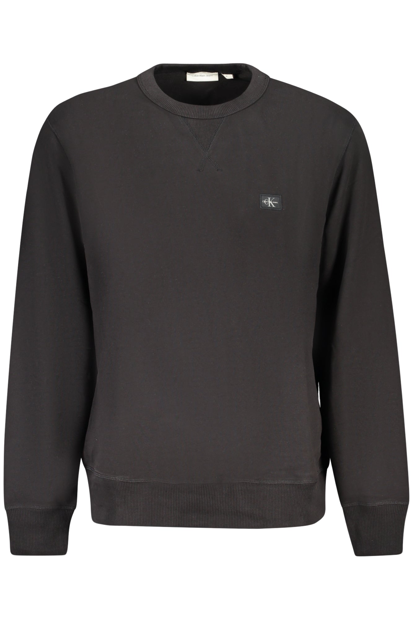 CALVIN KLEIN MENS BLACK ZIP-UP SWEATSHIRT
