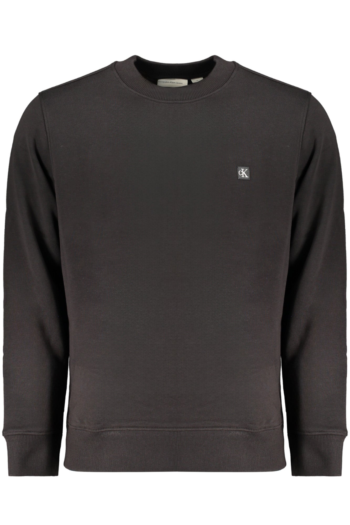 CALVIN KLEIN MENS BLACK ZIP-UP SWEATSHIRT