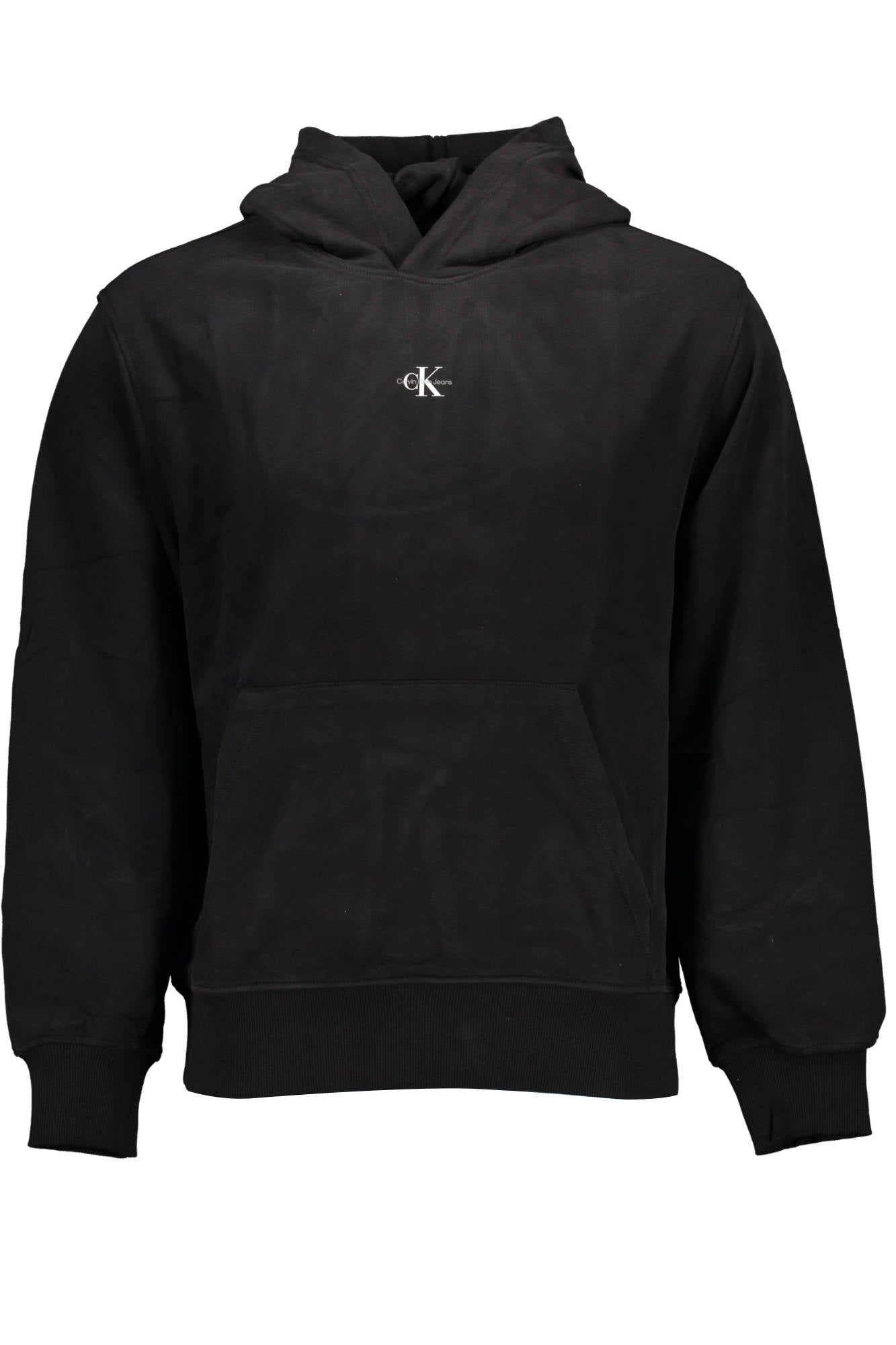 CALVIN KLEIN MENS BLACK ZIP-UP SWEATSHIRT