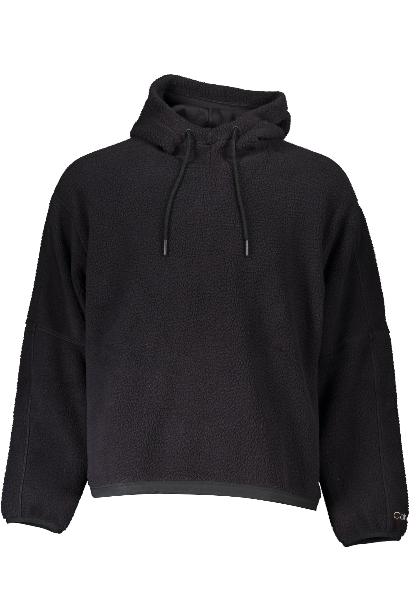 CALVIN KLEIN MENS BLACK ZIPLESS SWEATSHIRT