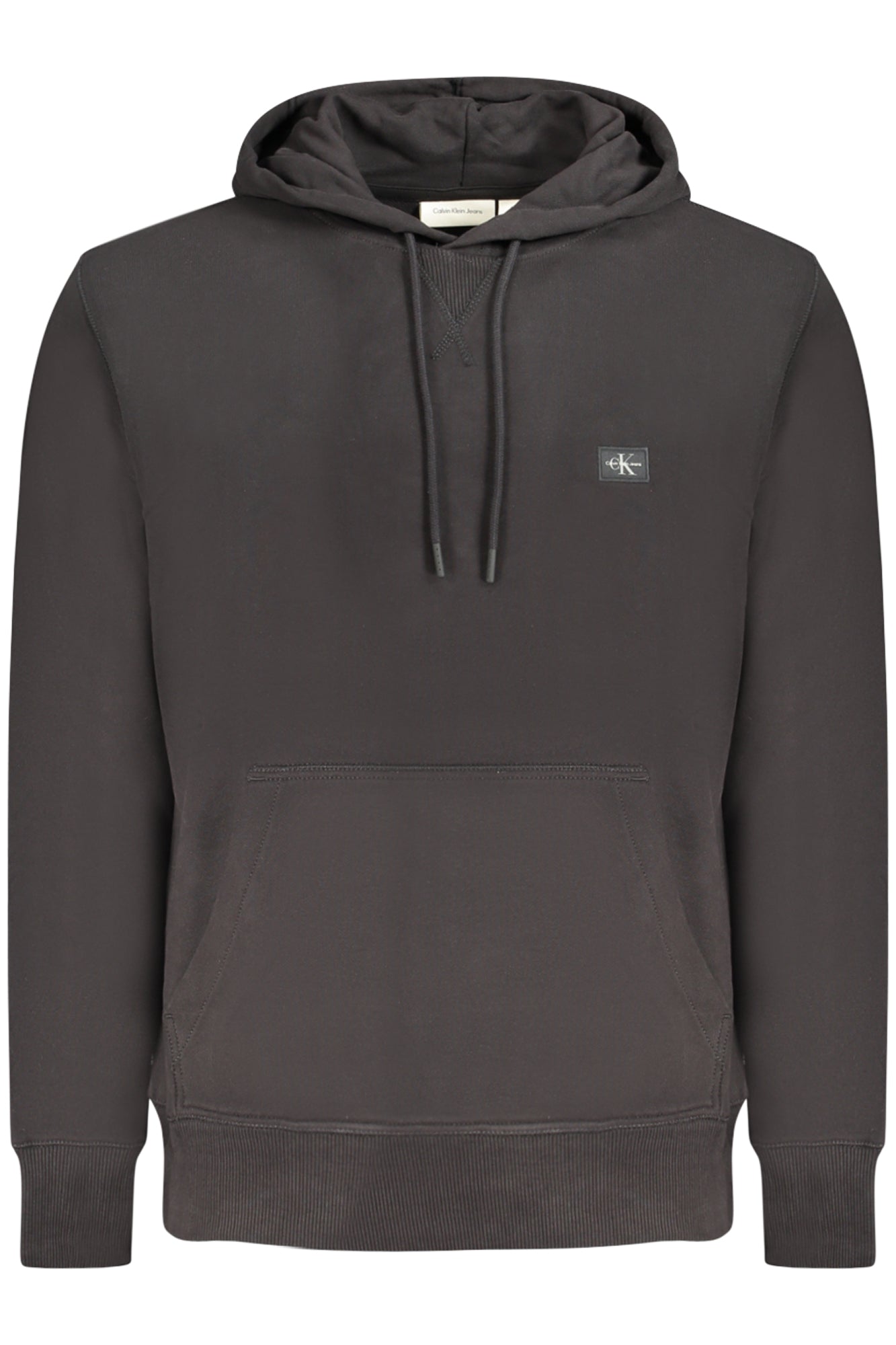CALVIN KLEIN MENS BLACK ZIP-UP SWEATSHIRT