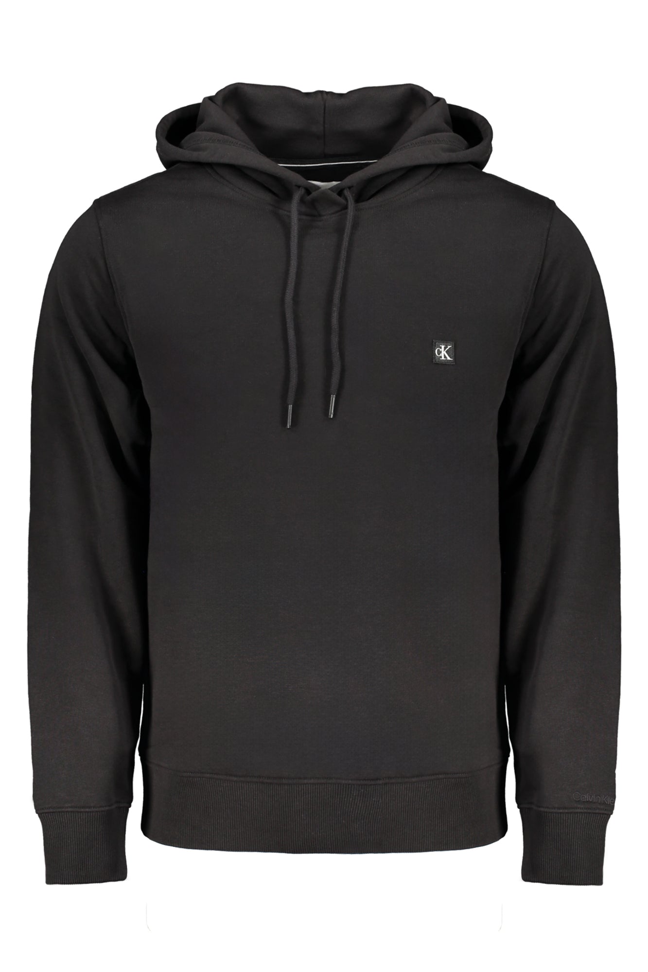 CALVIN KLEIN MENS BLACK ZIPLESS SWEATSHIRT