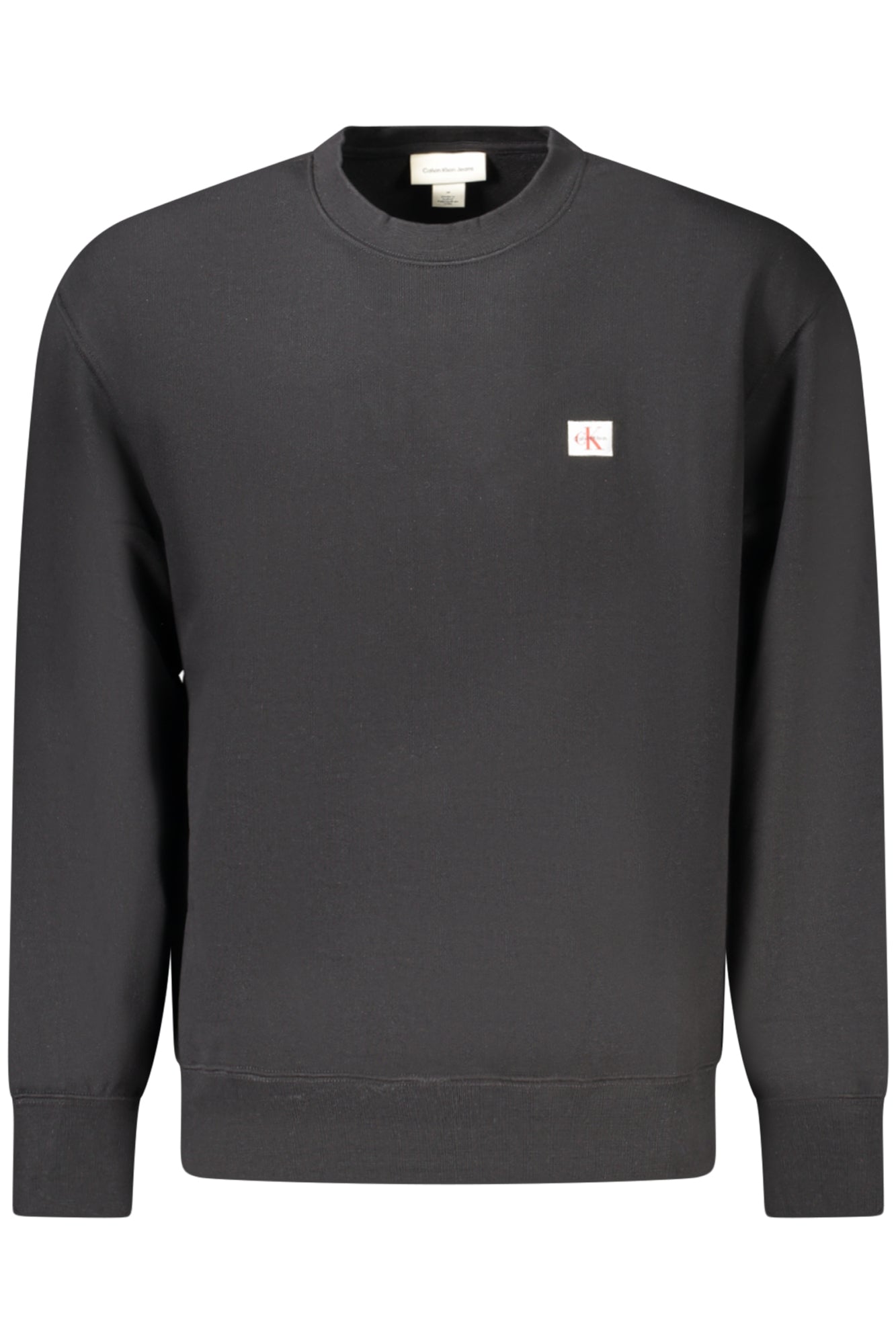 CALVIN KLEIN MENS BLACK ZIP-UP SWEATSHIRT