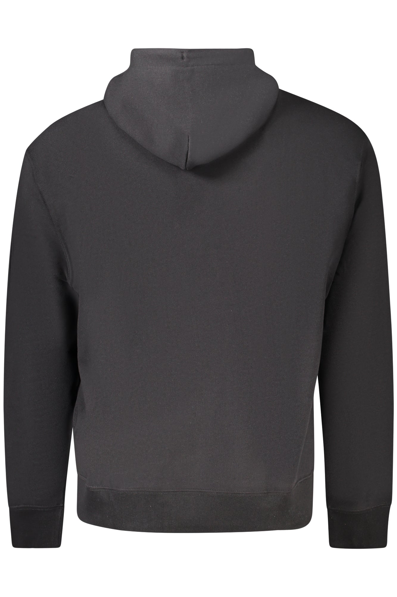 CALVIN KLEIN MENS BLACK ZIP-UP SWEATSHIRT