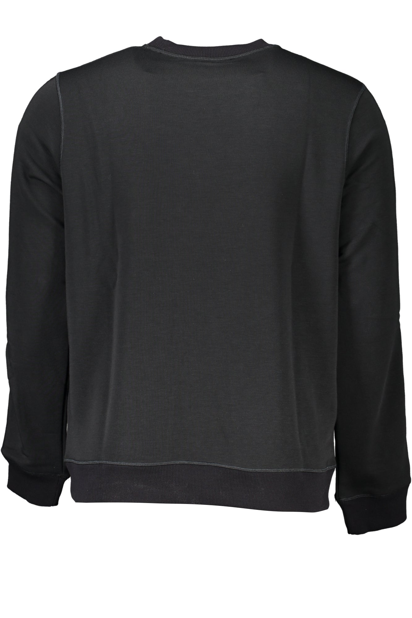 CALVIN KLEIN MENS BLACK ZIPLESS SWEATSHIRT