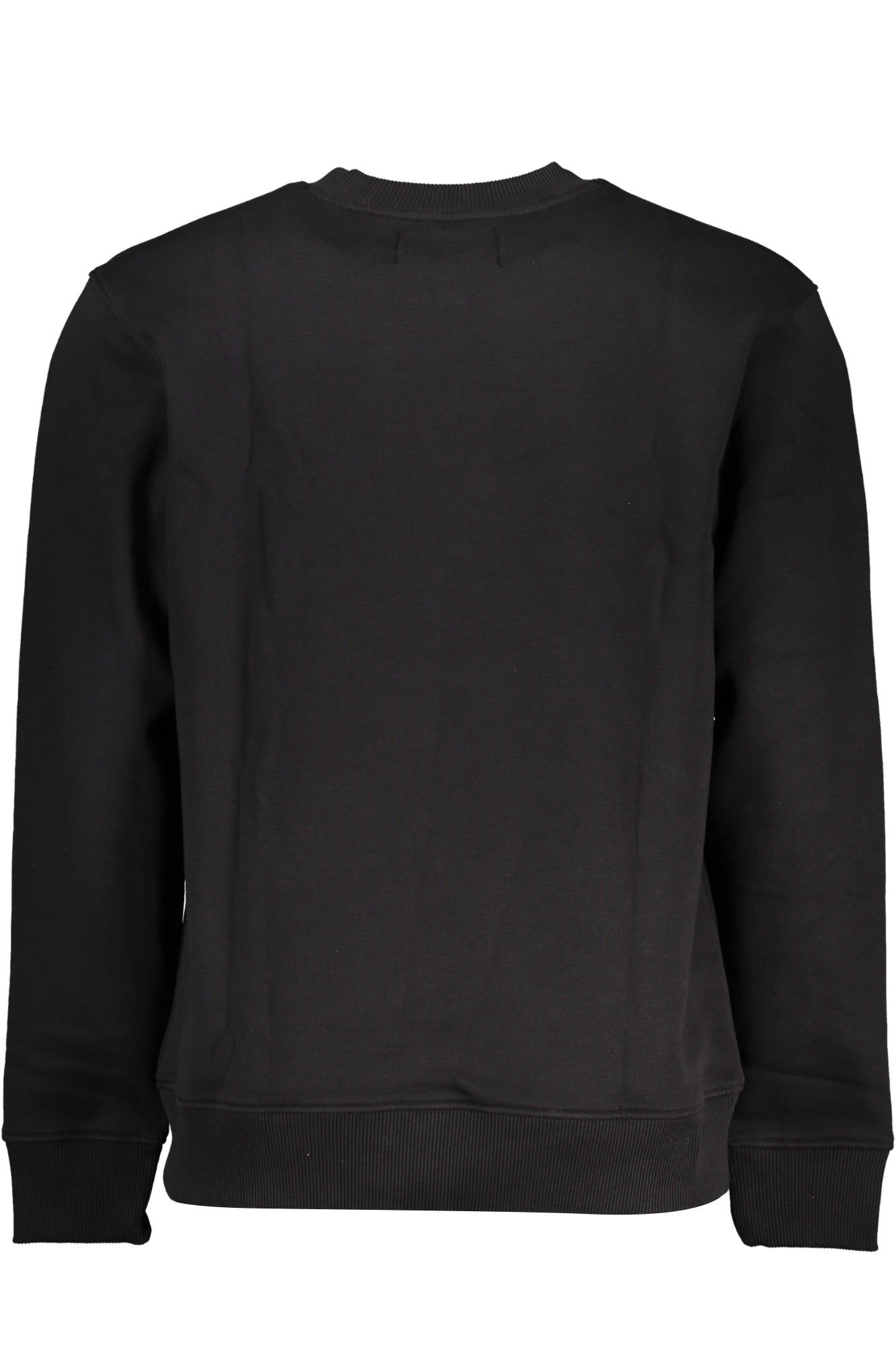 CALVIN KLEIN MENS BLACK ZIPLESS SWEATSHIRT