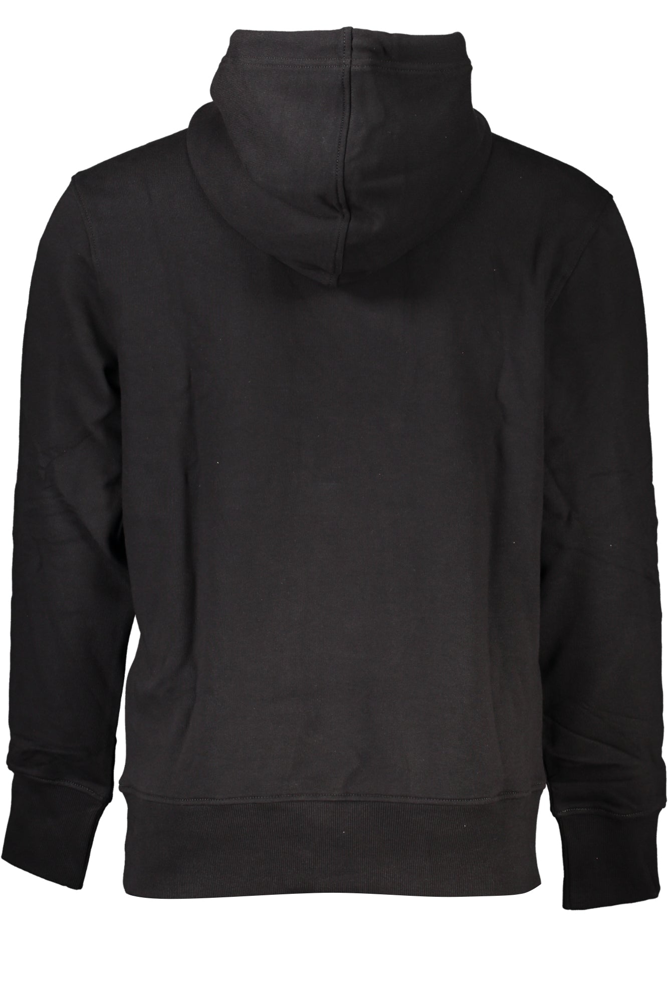 CALVIN KLEIN MENS BLACK ZIPLESS SWEATSHIRT