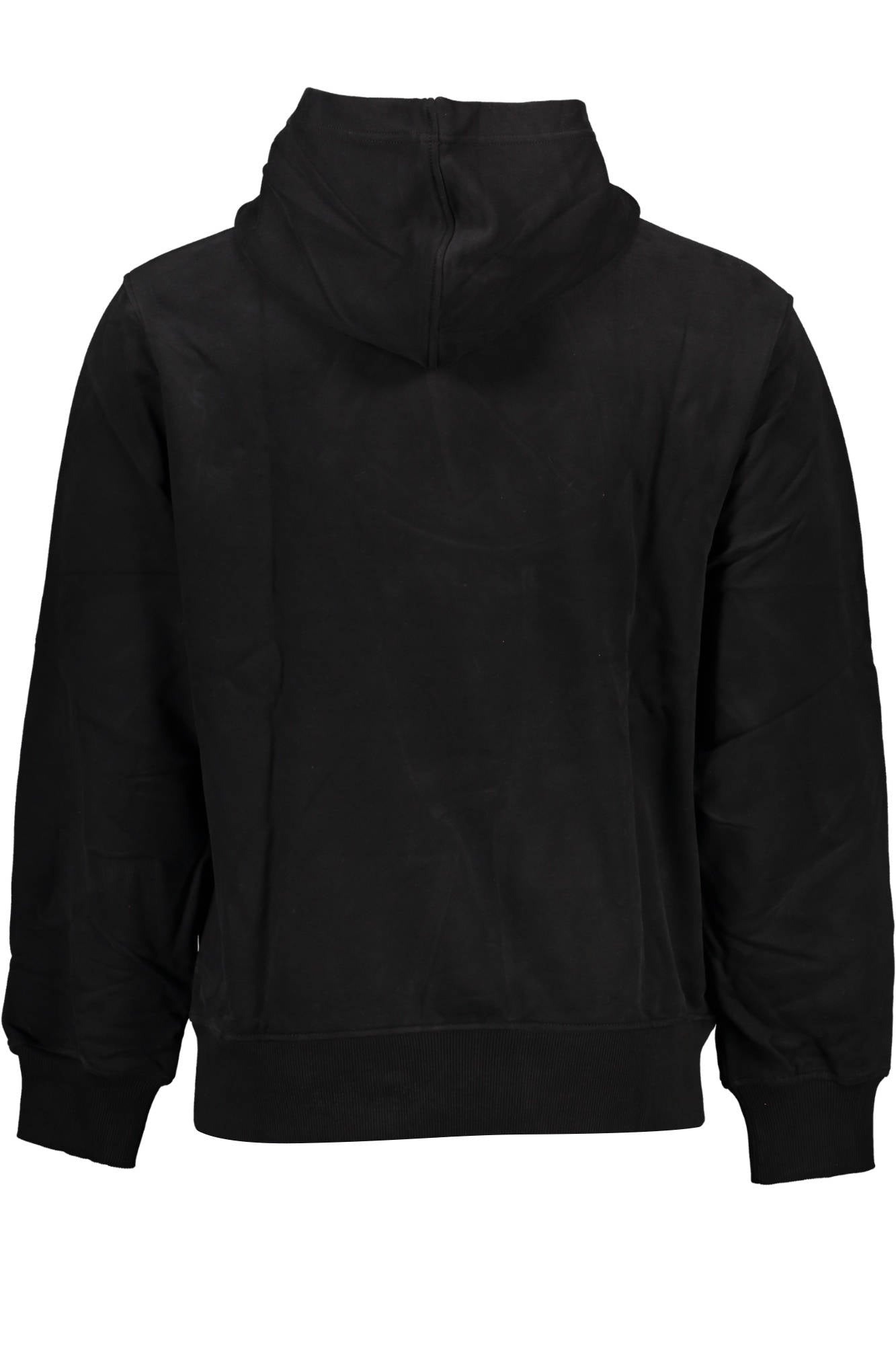 CALVIN KLEIN MENS BLACK ZIP-UP SWEATSHIRT