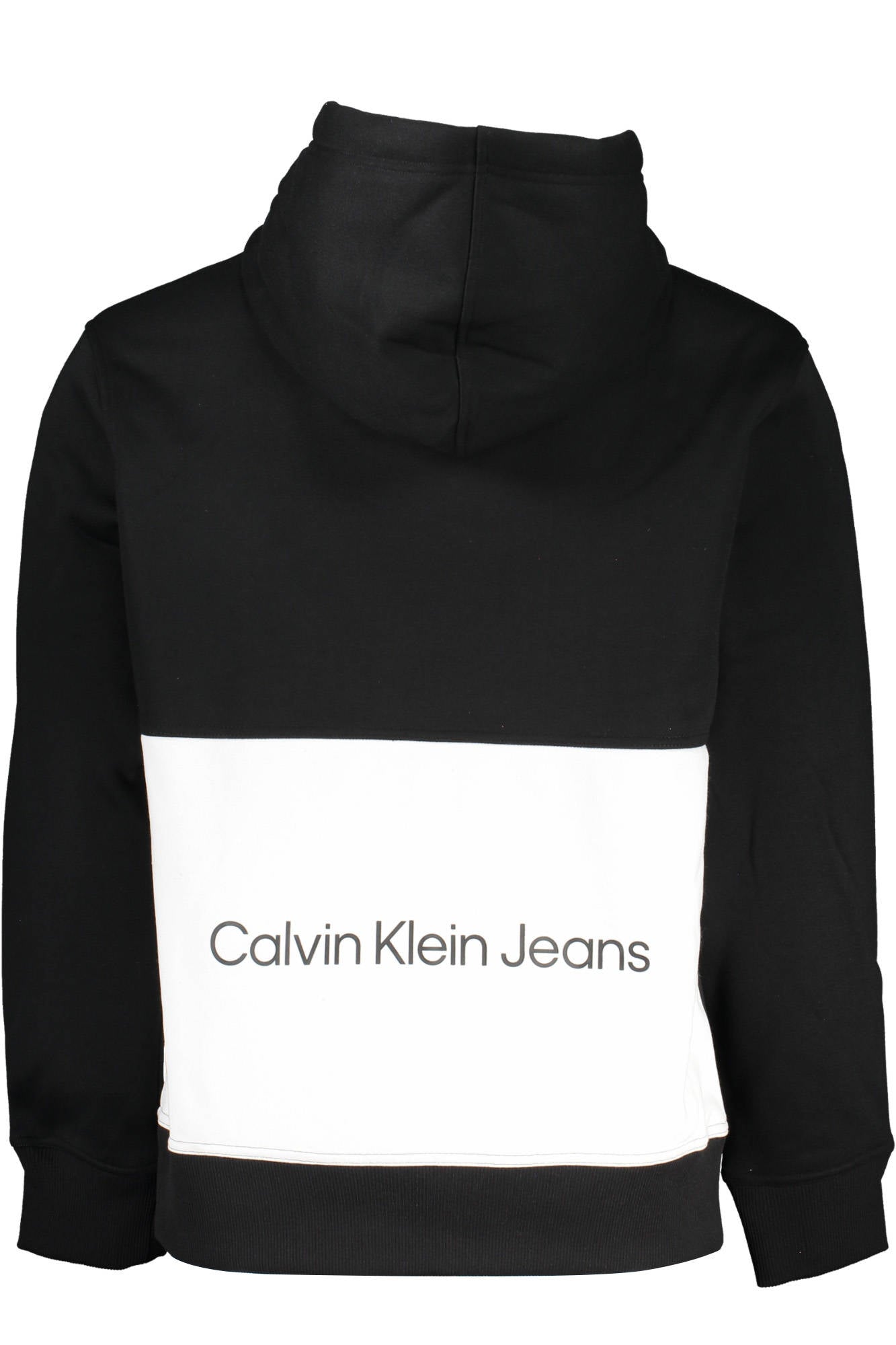 CALVIN KLEIN MENS BLACK ZIPLESS SWEATSHIRT