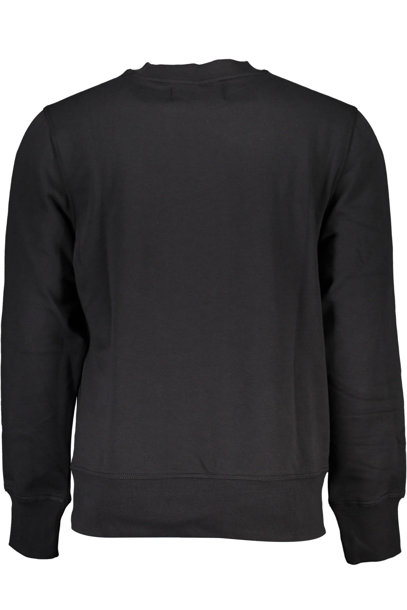 CALVIN KLEIN MENS BLACK ZIPLESS SWEATSHIRT