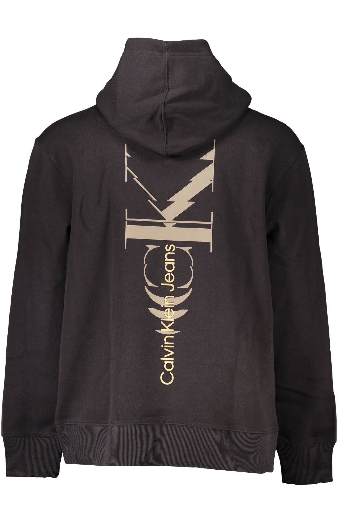 CALVIN KLEIN SWEATSHIRT WITHOUT ZIP BLACK MAN