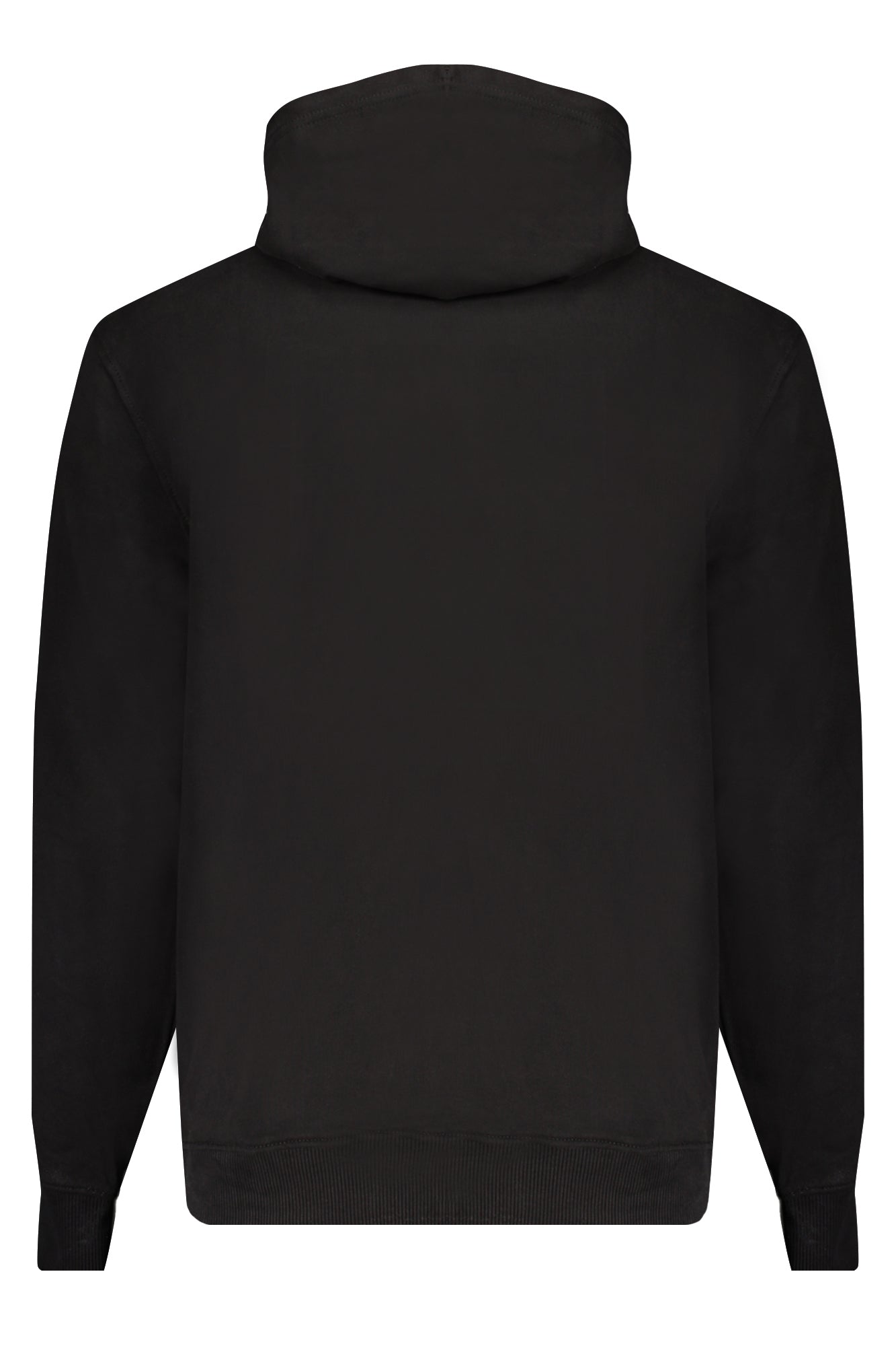 CALVIN KLEIN MENS BLACK ZIP-OUT SWEATSHIRT