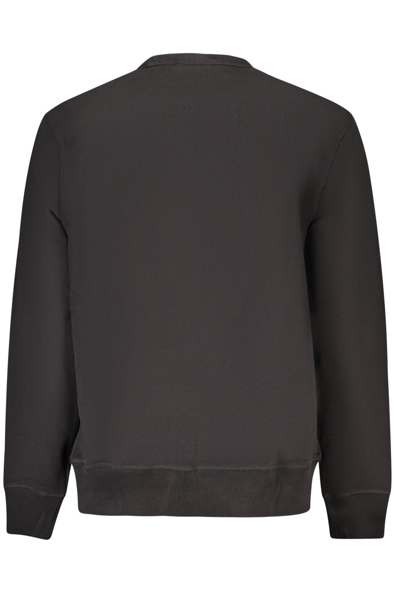CALVIN KLEIN MENS BLACK ZIP-UP SWEATSHIRT