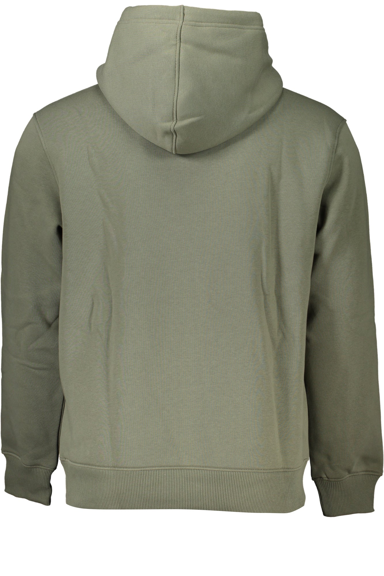 CALVIN KLEIN MENS GREEN ZIPLESS SWEATSHIRT