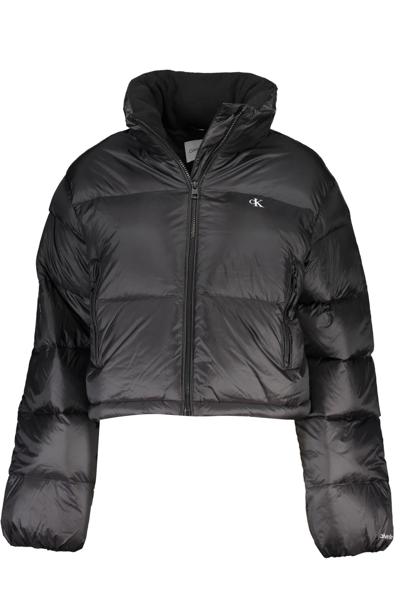 CALVIN KLEIN BLACK WOMENS JACKET
