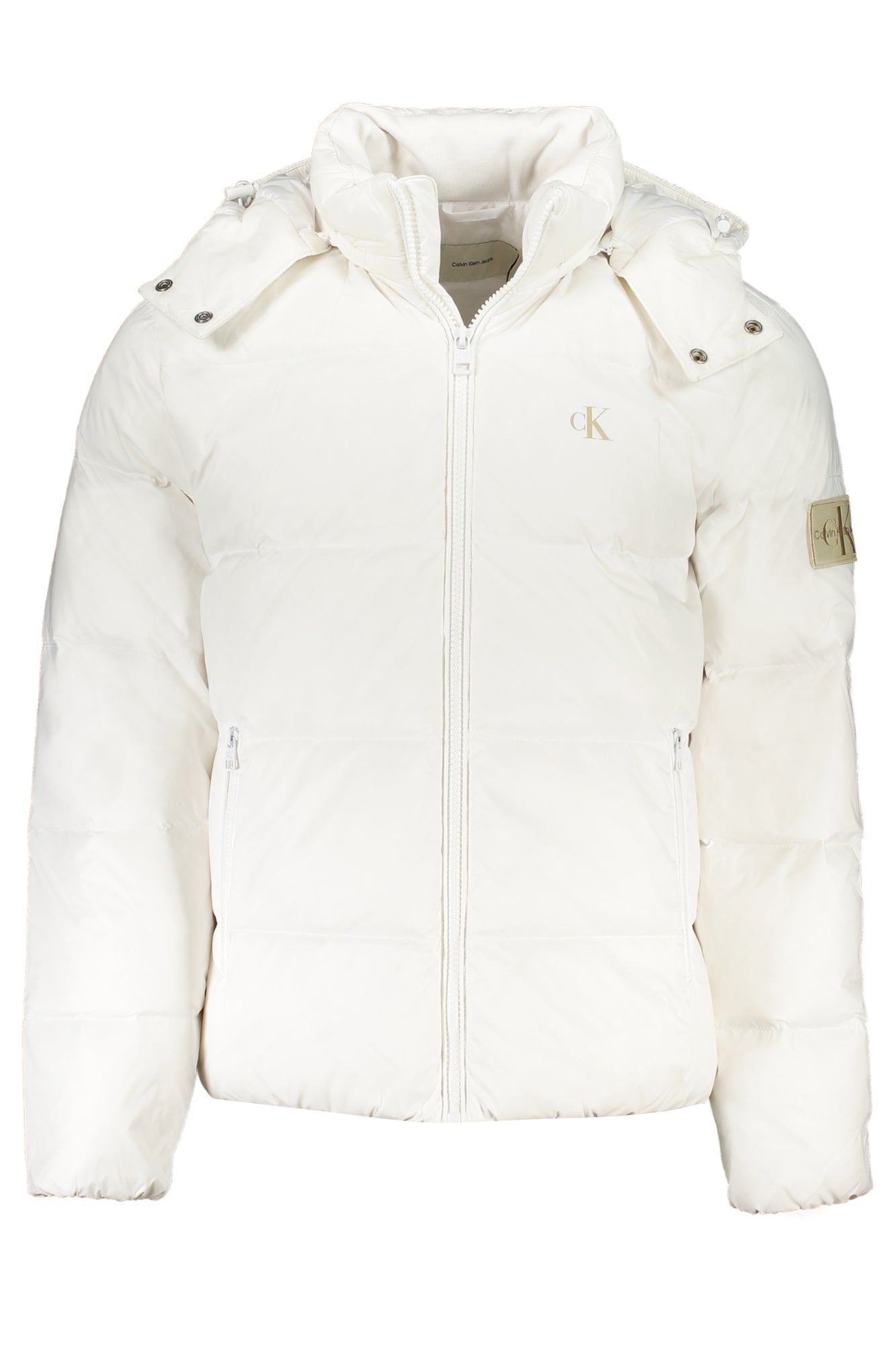CALVIN KLEIN MENS WHITE JACKET