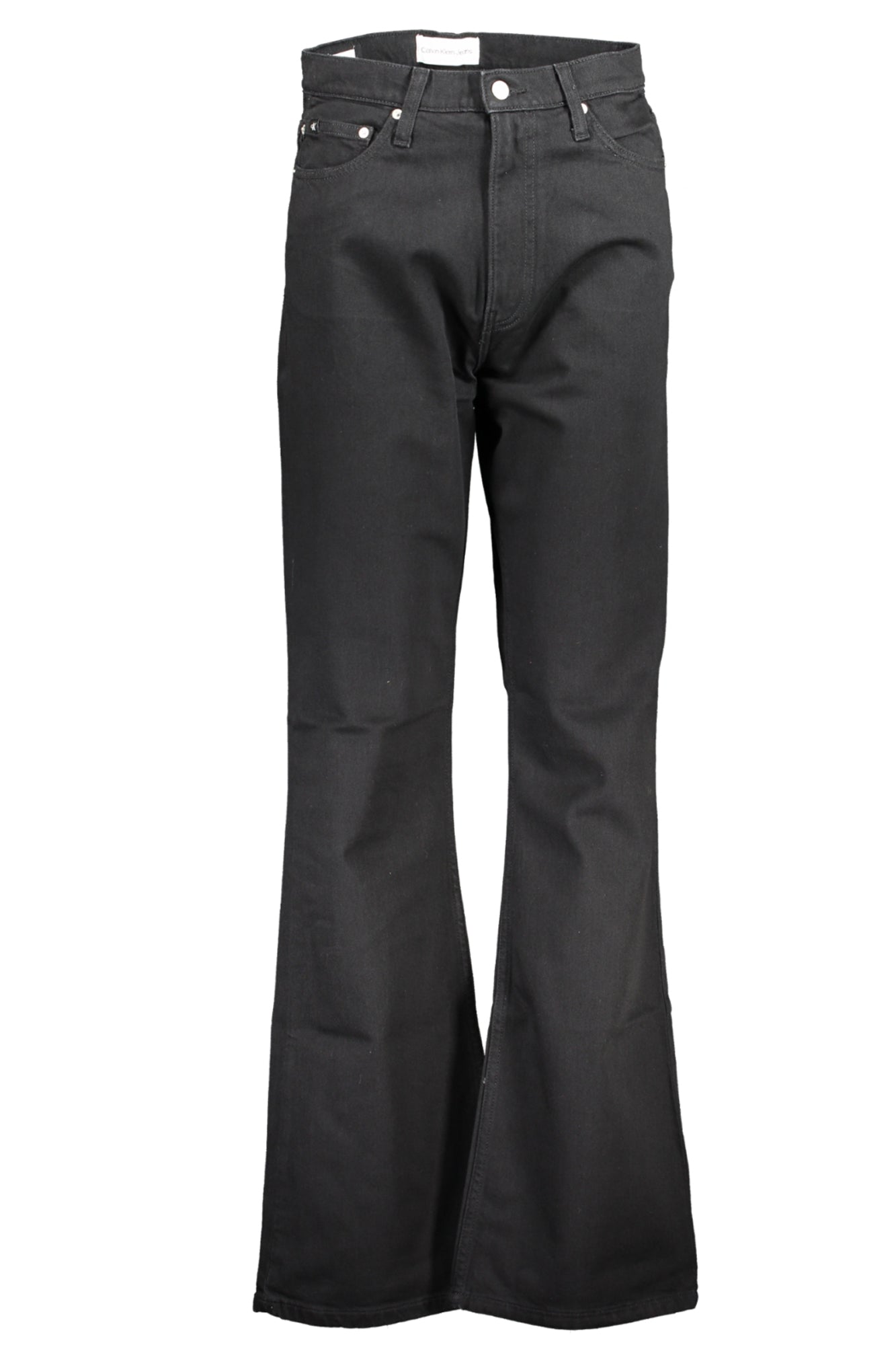 CALVIN KLEIN WOMENS BLACK DENIM JEANS