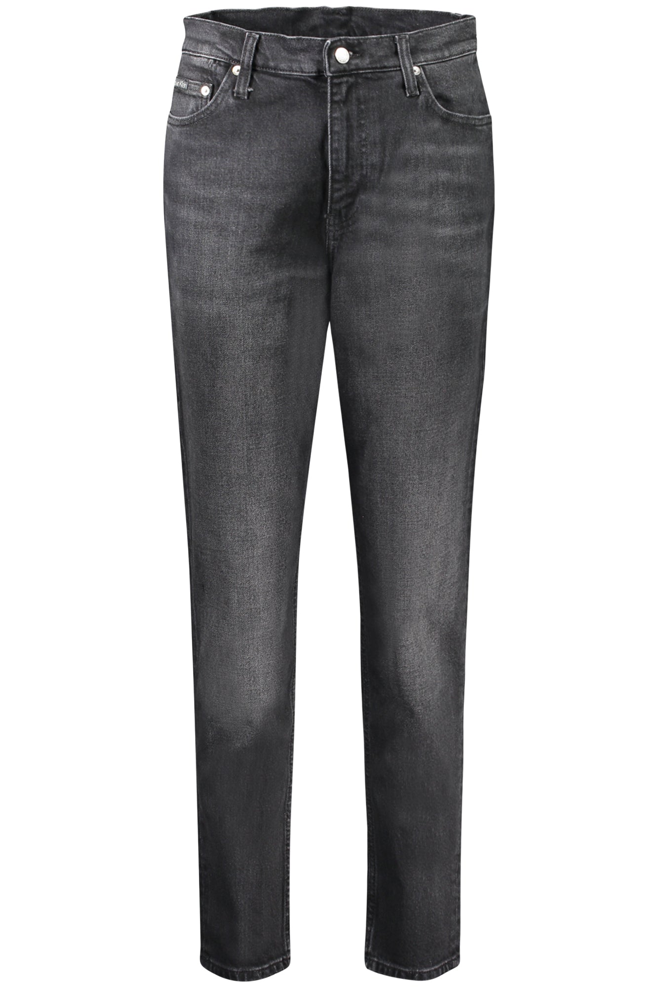 CALVIN KLEIN WOMENS BLACK DENIM JEANS