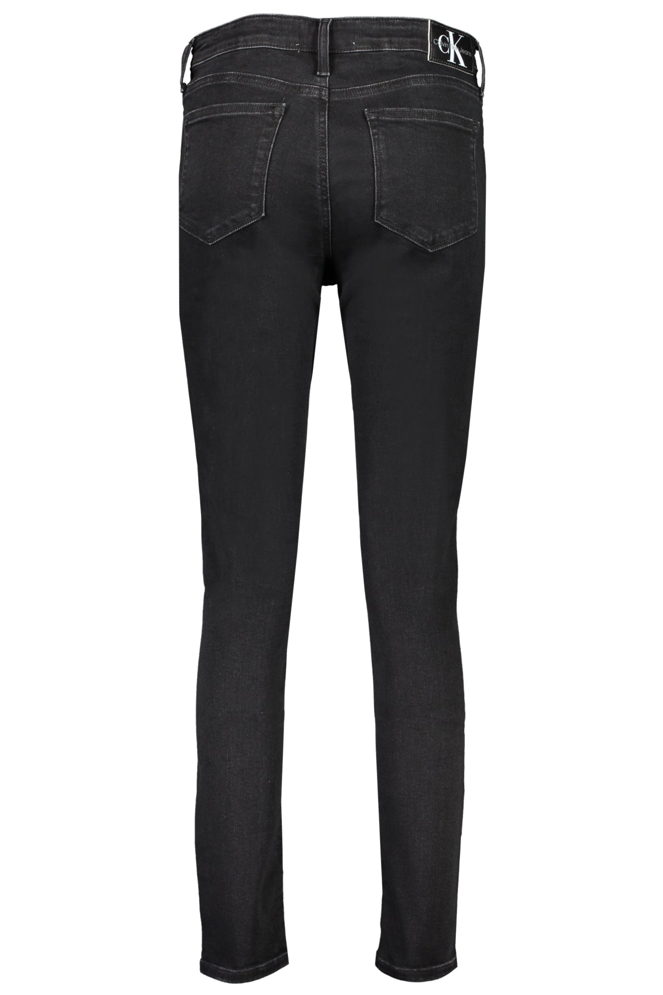 CALVIN KLEIN WOMENS BLACK DENIM JEANS