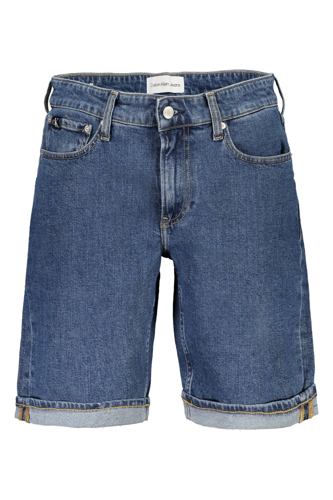 CALVIN KLEIN MENS JEANS SHORT BLUE