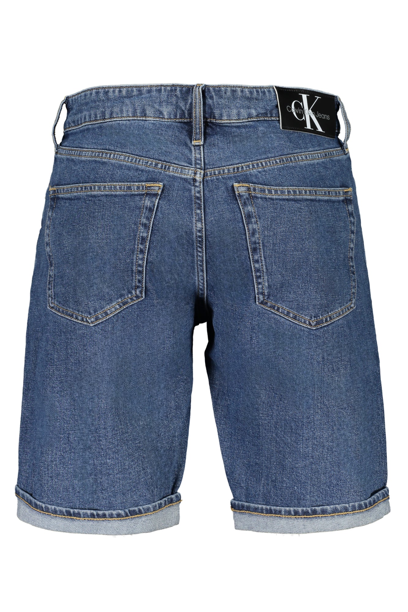 CALVIN KLEIN MENS JEANS SHORT BLUE