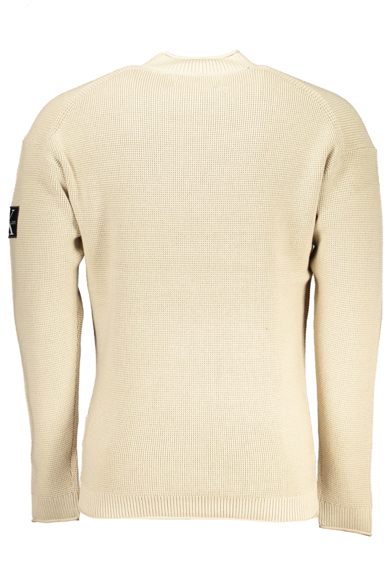CALVIN KLEIN MENS BEIGE SWEATER