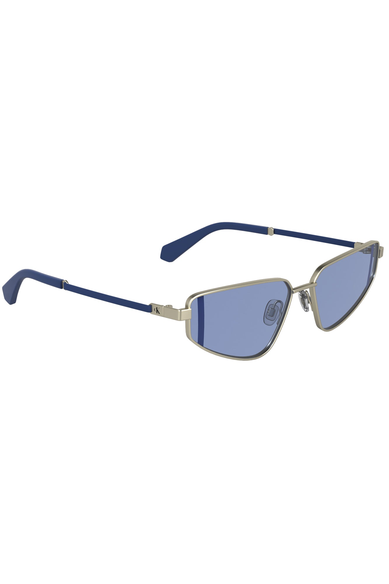 CALVIN KLEIN WOMENS SUNGLASSES SILVER