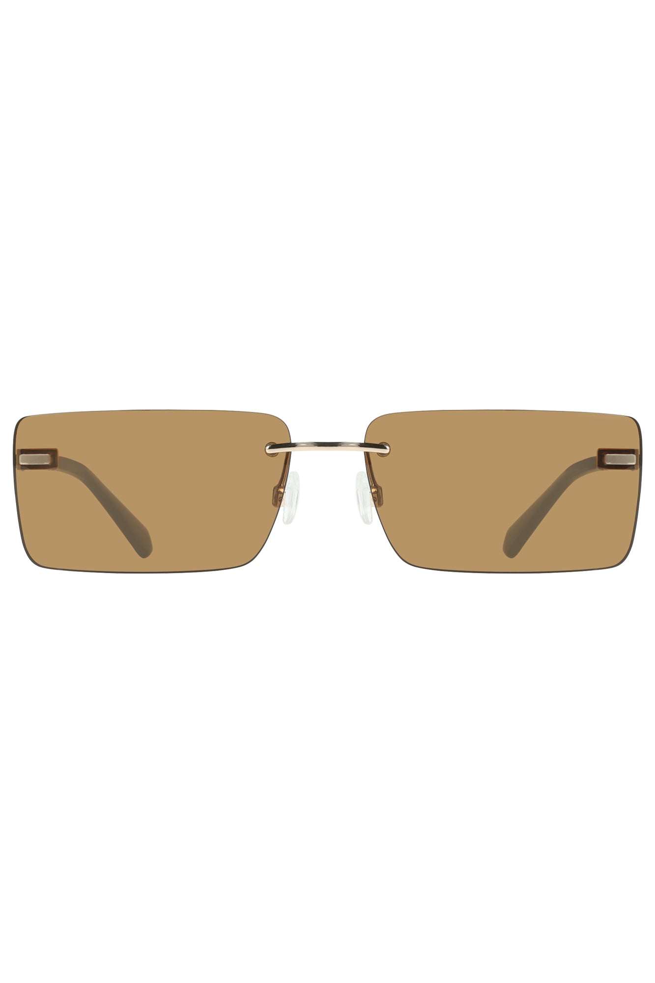 CALVIN KLEIN WOMENS SUNGLASSES BEIGE