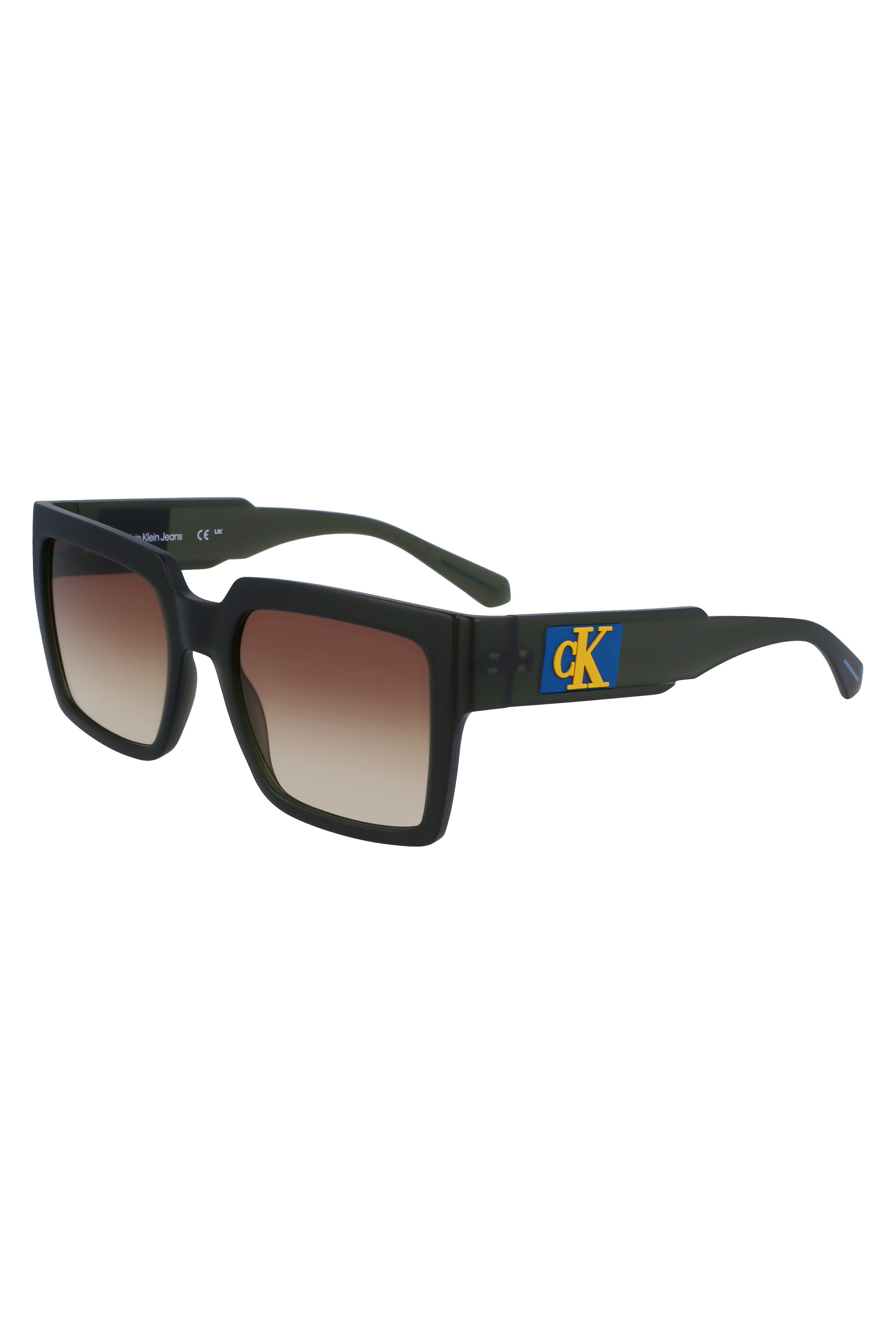 CALVIN KLEIN BROWN WOMENS SUNGLASSES
